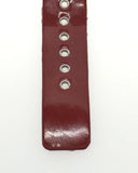 Marc Jacobs Amy Red Dial Burgundy Leather Strap Watch for Women - MBM1162 Authentic Buy Shop Now