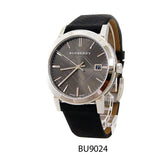 Burberry Heritage Grey Dial Black Leather Strap Watch for Men - BU9024 Authentic Buy Shop Now