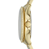 Fossil Cecile Chronograph Gold Dial Gold Steel Strap Watch for Women - AM4482 Authentic Buy Shop Now