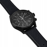 Hugo Boss Grand Prix Black Dial Black Leather Strap Watch for Men - 1513474 Authentic Buy Shop Now