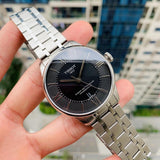 Tissot Chemin Des Tourelles Powermatic 80 Black Dial Silver Steel Strap Watch For Men - T099.407.11.058.00 Authentic Buy Shop Now