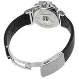 Tissot Dressport Chronograph Black Dial Black Leather Strap Watch for Women - T050.217.17.057.00 Authentic Buy Shop Now