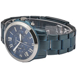 Fossil Grant Chronograph Blue Dial Blue Steel Strap Watch for Men - FS5230 Authentic Buy Shop Now