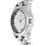 Marc Jacobs Henry White Dial Silver Steel Strap Watch for Women - MBM3291 Authentic Buy Shop Now