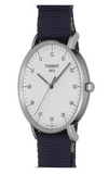 Tissot T Classic Everytime Large White Dial Blue NATO Strap Watch For Men - T109.610.17.037.00 Authentic Buy Shop Now