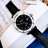 Salvatore Ferragamo F-80 Classic Black Dial Black Leather Strap Watch for Men - SFDT00619 Authentic Buy Shop Now