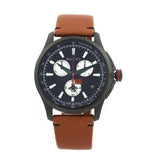 Gucci G-Timeless Chronograph Black Dial Brown Leather Strap Watch For Men - YA126271 Authentic Buy Shop Now