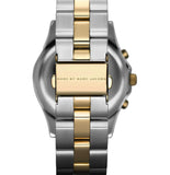 Marc Jacobs Blade Chronograph Silver Dial Two Tone Steel Strap Watch for Women - MBM3177 Authentic Buy Shop Now
