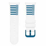 Lacoste Goa White Dial Two Tone Silicone Strap Watch for Men - 2020118 Authentic Buy Shop Now