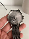 Hugo Boss Navigator Grey Dial Grey Mesh Bracelet Watch for Men - 1513674 Authentic Buy Shop Now