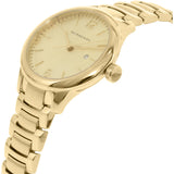 Burberry The Classic Champagne Dial Gold Steel Strap Watch for Women - BU10109 Authentic Buy Shop Now