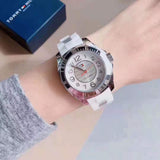 Tommy Hilfiger K2 White Dial White Rubber Strap Watch for Women - 1781306 Authentic Buy Shop Now