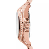 Michael Kors Blair Rose Gold Dial Rose Gold Steel Strap Watch for Women - MK5613 Authentic Buy Shop Now