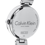 Calvin Klein Authentic Black Dial Silver Mesh Bracelet Watch for Women - K8G23121 Authentic Buy Shop Now