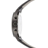 Hugo Boss Blackout Chronograph Black Dial Black Leather Strap Watch For Men - HB1512567 Authentic Buy Shop Now
