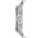 Armani Exchange Outerbanks Chronograph Silver Dial Silver Steel Strap Watch For Men - AX7141 Authentic Buy Shop Now