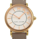 Marc Jacobs Roxy White Dial Light Brown Leather Strap Watch for Women - MJ1538 Authentic Buy Shop Now