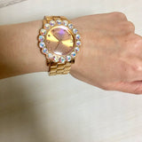 Marc Jacobs Amy Rose Gold Dial Rose Gold Steel Strap Watch for Women - MBM3223 Authentic Buy Shop Now