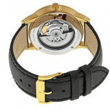 Movado 1881 Automatic Black Dial Black Leather Strap Watch For Men - 606875 Authentic Buy Shop Now