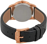 Movado Museum Classic Black Dial Black Leather Strap Watch For Women - 607061 Authentic Buy Shop Now