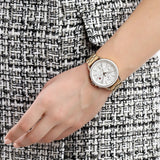 Tommy Hilfiger Carly White Dial Gold Steel Strap Watch for Women - 1781786 Authentic Buy Shop Now