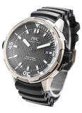 IWC Aquatimer Automatic 2000 Black Dial Black Rubber Strap Watch for Men - IW358002 Authentic Buy Shop Now