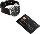 Seiko 5 Sports SKX Automatic Black Dial Black Leather Strap Watch for Men - SRPD55K2 Authentic Buy Shop Now
