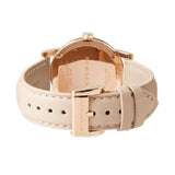 Burberry The City Beige Dial Beige Leather Strap Watch for Women - BU9109 Authentic Buy Shop Now