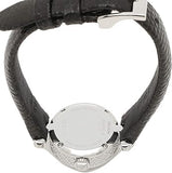 Gucci Diamantissima Diamonds Mother of Pearl Dial Black Leather Strap Watch For Women - YA141511 Authentic Buy Shop Now