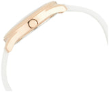 Guess G Twist White & Gold Dial White Silicone Strap Watch For Women - W0911L5 Authentic Buy Shop Now