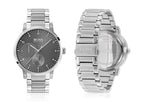Hugo Boss Oxygen Grey Dial Silver Steel Strap Watch for Men - 1513596 Authentic Buy Shop Now