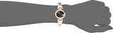 Gucci Guccissima Collection Quartz Black Dial Rose Gold Steel Strap Watch For Women - YA134509 Authentic Buy Shop Now