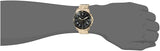 Fossil Inscription Automatic Black Dial Gold Steel Strap Watch for Men - FS5267 Authentic Buy Shop Now