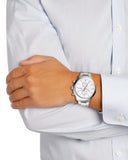 Fossil Townsman White Dial Silver Steel Strap Watch for Men - FS5346 Authentic Buy Shop Now