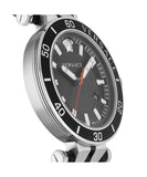 Versace Greca Sport Quartz Black Dial Black Leather Strap Watch For Men - VEZ300221 Authentic Buy Shop Now