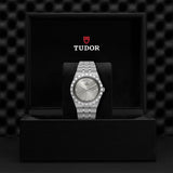 Tudor Royal Day Date Diamonds Automatic Silver Dial Silver Steel Strap Watch for Men - M28600-0002 Authentic Buy Shop Now