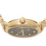 Coach Delancey Black Dial Gold Steel Strap Watch for Women - 14502813 Authentic Buy Shop Now