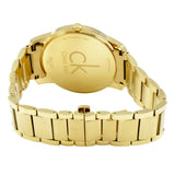 Calvin Klein City Silver Dial Gold Steel Strap Watch for Men - K2G21546 Authentic Buy Shop Now