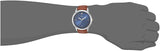 Fossil The Minimalist 3H Blue Dial Brown Leather Strap Watch for Men - FS5499 Authentic Buy Shop Now