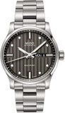 Mido Multifort Automatic Gray Dial Silver Steel Strap Watch For Men - M005.430.11.061.80 Authentic Buy Shop Now