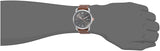 Fossil Commuter Grey Dial Brown Leather Strap Watch for Men - FS5417 Authentic Buy Shop Now
