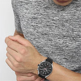 Hugo Boss Driver Black Dial Black Leather Strap Watch for Men -1513087 Authentic Buy Shop Now