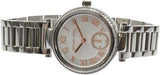 Michael Kors Skylar Quartz White Dial Silver Steel Strap Watch For Women - MK5970 Authentic Buy Shop Now