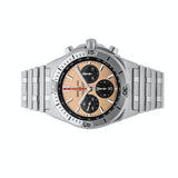 Breitling Chronomat B01 42 Brown Dial Silver Steel Strap Watch for Men - AB0134101K1A1 Authentic Buy Shop Now