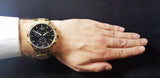 Tissot Chrono XL Classic Black Dial Gold Steel Strap Watch for Men - T116.617.33.051.00 Authentic Buy Shop Now