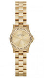 Marc Jacobs Henry Gold Dial Gold Steel Strap Watch for Women - MBM3277 Authentic Buy Shop Now