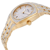 Bulova Phantom Crystal Silver Dial Two Tone Steel Strap Watch for Men - 98B323 Authentic Buy Shop Now