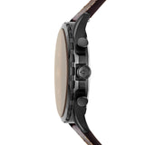 Fossil Forrester Chronograph Black Dial Brown Leather Strap Watch for Men - FS5608 Authentic Buy Shop Now