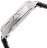 Calvin Klein Infinity Silver Dial Black Leather Strap Watch for Men - K5S341C6 Authentic Buy Shop Now