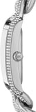 Michael Kors Emery Three Hand Silver Dial Silver Steel Strap Watch For Women - MK7299 Authentic Buy Shop Now